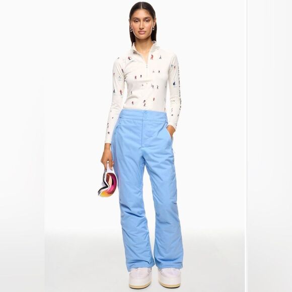 Halfdays Alessandra Ski Pants Snow Pants Forget Me Not Blue Small Short - Picture 3 of 14